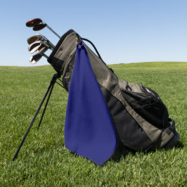 Donker Navy Solid Color Golfhanddoek