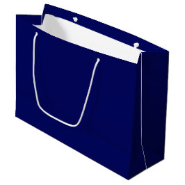Donker Navy Solid Color Groot Cadeauzakje