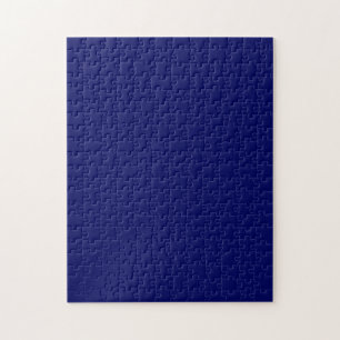 Donker Navy Solid Color Legpuzzel