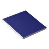 Donker Navy Solid Color Notitieblok (Schuin)