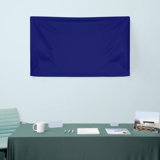 Donker Navy Solid Color Spandoek (Beurs)