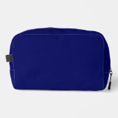 Donker Navy Solid Color Toilettasje (Voorkant)