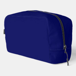 Donker Navy Solid Color Toilettasje