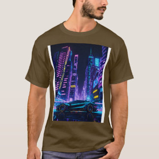 Donker Neon City Sport 13 T-shirt