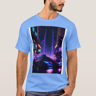 Donker Neon City Sport 34 T-shirt