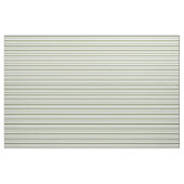 Donker Olijfgroen & Wit Gekleurde Strepen Stof (Fat Quarter)