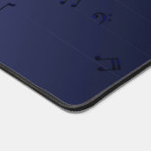 Donker Ombre Muzikale Notities Navy Bureaumat (Hoek)