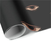 Donker Oogpatroon Inpakpapier (Rol Hoek)