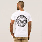 Donker op licht "DoAK" T-shirt (Achterkant volledig)