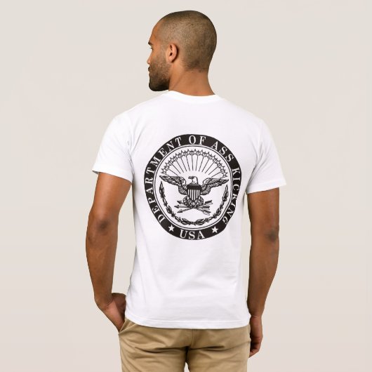 Donker op licht "DoAK" T-shirt (Achterkant volledig)