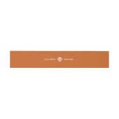 Donker Oranje Boho | Uitnodigingen Wikkel (Vlak)