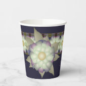 Donker Paarse met Mauve Papieren Bekers (Links)