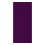 Donker Paarse  Modern Floral Motif Designer Reclamekaart (Achterkant)