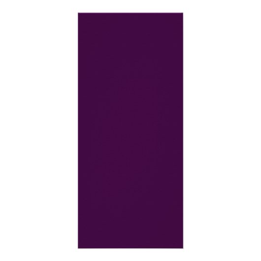 Donker Paarse  Modern Floral Motif Designer Reclamekaart (Achterkant)