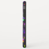 Donker Paarse mousserende Case-Mate iPhone Case (Achterkant/links)