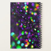 Donker Paarse mousserende Planner (Achterkant)