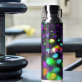 Donker Paarse mousserende Waterfles