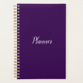 Donker Paarse Planner - Klein (Voorkant)