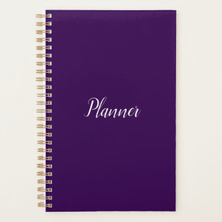 Donker Paarse Planner - Klein