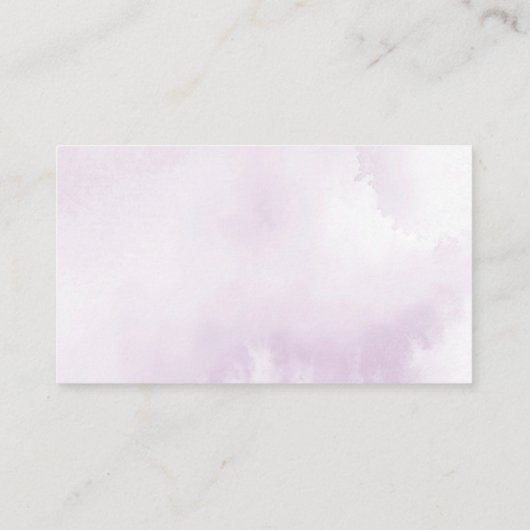 Donker Paarse Rozen Bloemen Gotische Registry Encl Informatiekaartje (Achterkant)