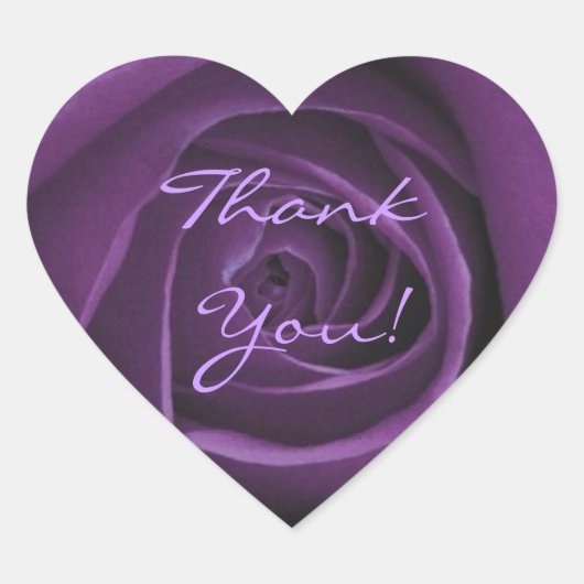 Donker Paarse Rozen Sticker (Voorkant)