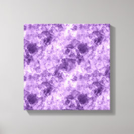 Donker Paarse Verkreukelde Textuur Canvas Afdruk