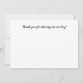 Donker Paarse Violet Pioenen Dank u kaarten (Achterkant)