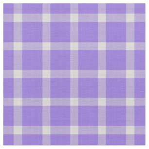 Donker Pastel Paars Geruit Gingham Stof
