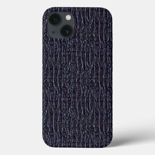 Donker reptielachtig patroonontwerp Case-Mate iPhone case (Achterkant)