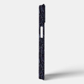 Donker reptielachtig patroonontwerp Case-Mate iPhone case (Achterkant / Rechts)