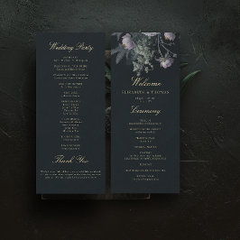 Donker Romantisch Moody Bloemen Peony Wedding Prog