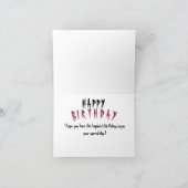 Donker romantisch schattig gothic meisje met verja kaart (Binnen)