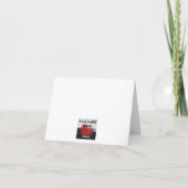 Donker romantisch schattig gothic meisje met verja kaart (Achterkant)