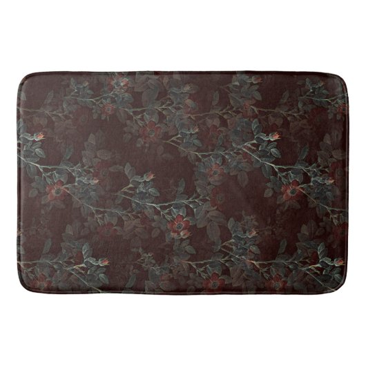 Donker Roos Gothic bat mat (Voorkant)