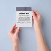 Donker Roos - Mandelbrot Fractal Flyer (Hand)