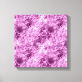 Donker Roze Verkreukelde Textuur Canvas Afdruk