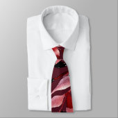 Donker Rustieke Bourgondische herfst botanische St Stropdas (Gebonden)