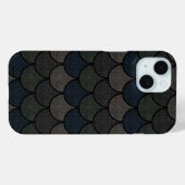 Donker Schaalrand Draken Schub Patroon Case-Mate iPhone Case (Achterkant (horizontaal))