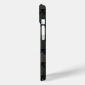 Donker Schaalrand Draken Schub Patroon Case-Mate iPhone Case (Achterkant / Links)