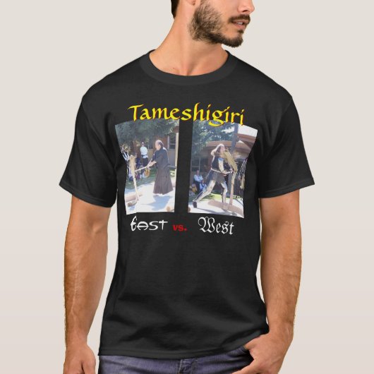 Donker Shirt: Tameshigiri T-shirt (Voorkant)