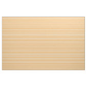 Donker Sinaasappel & Mint Cream Stripes Stof (Yard (91,4 cm))