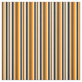 Donker Sinaasappel, Zwart & Wit gevoerd/Gestreept Stof (Swatch)