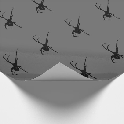 donker spinpakpapier cadeaupapier (Hoek)