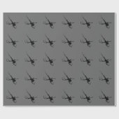 donker spinpakpapier cadeaupapier (Vlak)