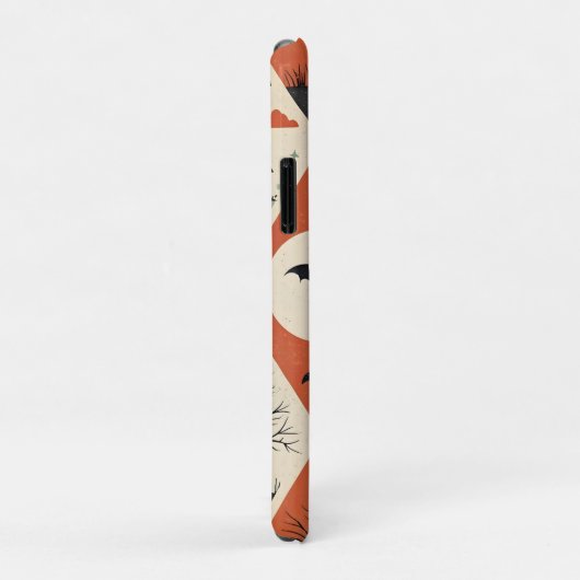 Donker spook patroon Case-Mate iPhone case (Achterkant/rechts)