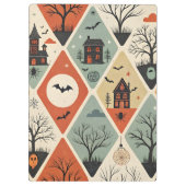 Donker spookpatroon klembord (Achterkant)