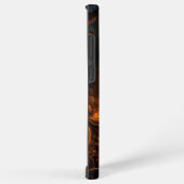 DONKER SPOOKY HALLOWEEN PAD MET POMPOENEN SAMSUNG GALAXY HOESJE (Rechterkant)