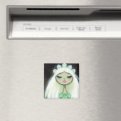 Donker sprookje Karakter 9 - Sad Princess Magneet (Insitu (Vaatwasser))