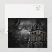 Donker stormachtig nacht briefkaart (Voorkant / Achterkant)