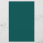 Donker Teal Effen Kleur (Achterkant)